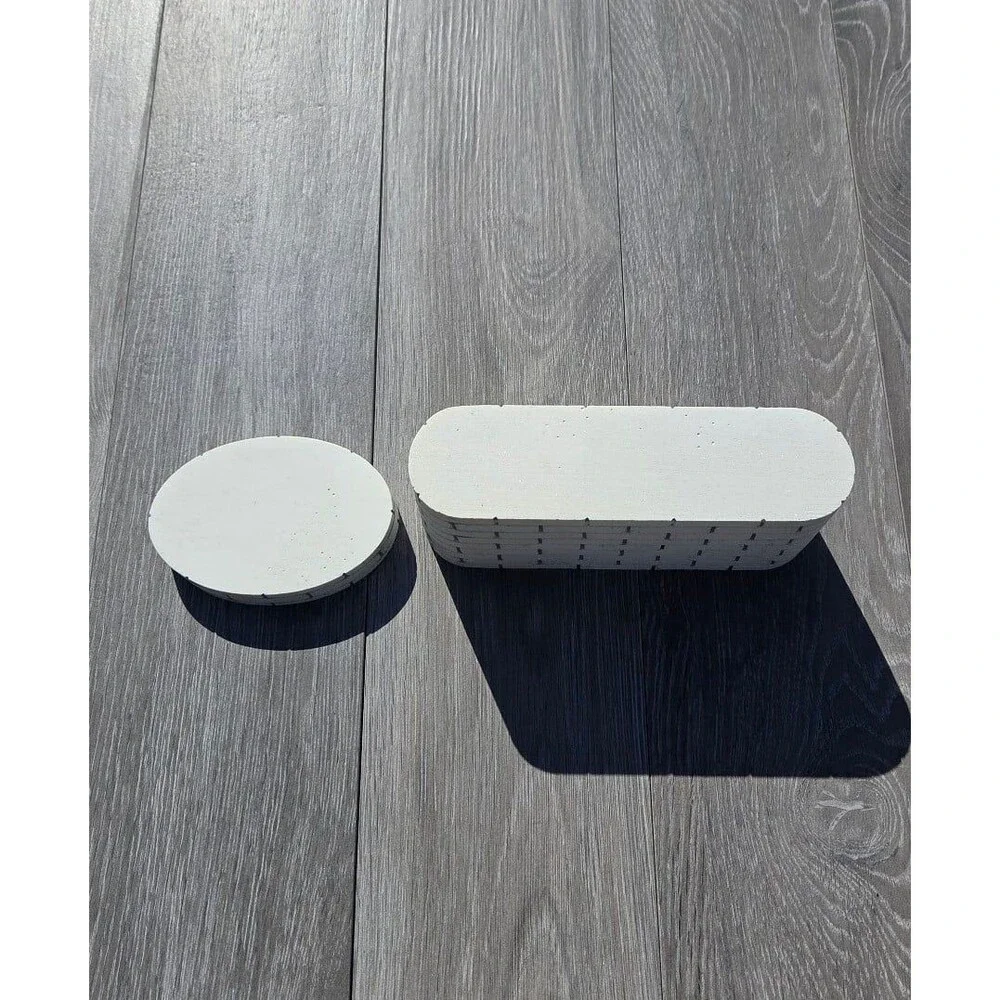 Subway Tile Toothbrush Holder and Soap Dish